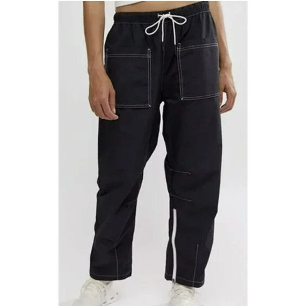 New Free People Fly By Night Parachute Track Jogger Pants Medium - Picture 2 of 7